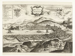 Vue de Bergen (Norvège), 1665 - Anonymous