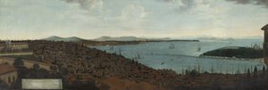 Vue de Constantinople et du Sérail depuis l