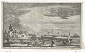 Vue de Cambrai, 1677
