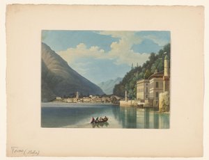 Vue de Torno sur le lac de Côme - Anonymous