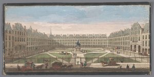 Vue de la Place Royale à Paris - Anonymous