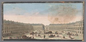 Vue de la Place Vendôme à Paris - Anonymous