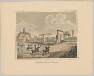 Vue de la porte d