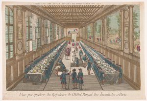 Vue de la salle à manger de l