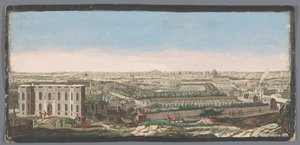 Vue de la ville de Paris depuis l