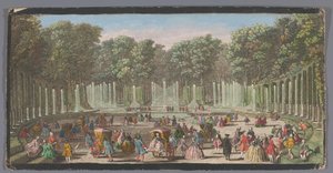 Vue sur le Bosquet du Théâtre d