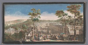 Vue du Château de Saint-Cloud - Anonymous