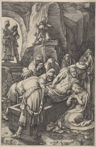 La mise au tombeau du Christ