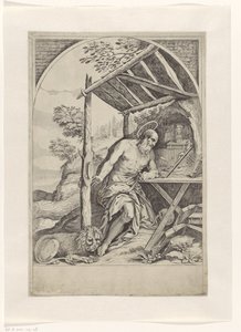 Saint Jérôme dans le désert - Anonymous