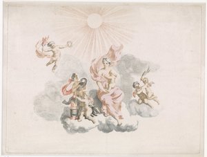 Hercule allaité par Junon - Anonymous