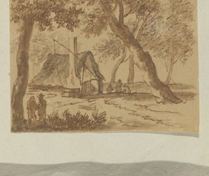 Cabane au milieu des arbres - Anonymous