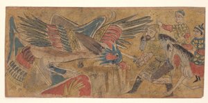 Iskander avec oiseau - Anonymous