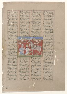 Iskander mit Philosoph und Pferd