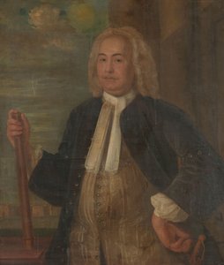 Portrait de Johannes Thedens, gouverneur général de la Compagnie néerlandaise des Indes orientales - Anonymous