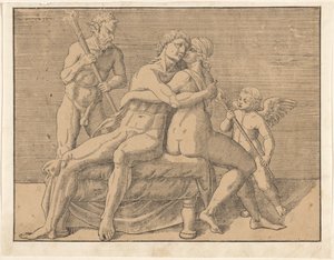 Jeune couple amoureux - Anonymous