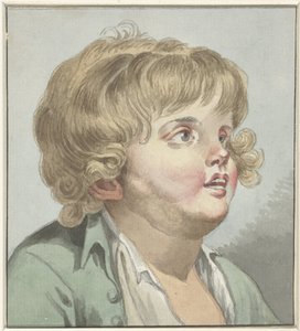 Tête de garçon, trois quarts vers la droite - Anonymous
