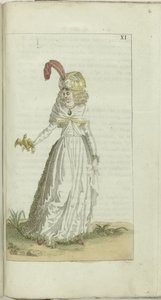 Cabinet de mode et de goût 1791, pl. XI