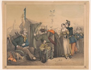 Théâtre optique à une foire - Anonymous