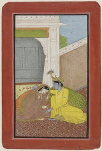 Krishna et Radha - Anonymous