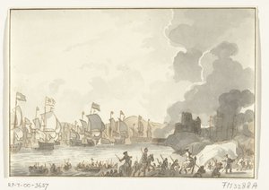 Débarquement de la flotte anglaise et néerlandaise à Cadix, 1702
