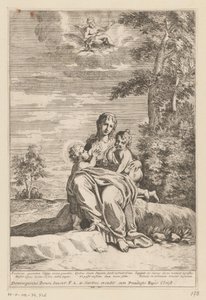 Latone avec Diane et Apollon à Délos