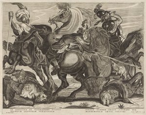 Chasse au lion