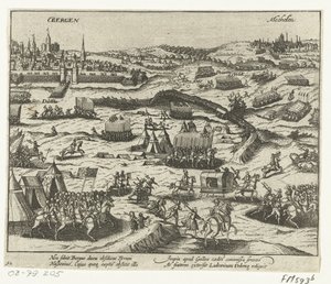 Louis de Nassau quitte Bergen, 1572