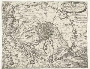 Siège de Maastricht par Frédéric-Henri, 1632 - Anonymous