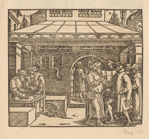 Des hommes vendent une maison d