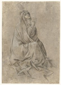 Marie au pied de la croix - Anonymous