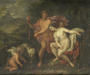 Méléagre et Atalante - Anonymous