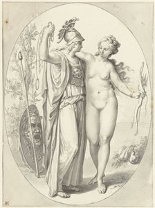 Minerve et Vénus - Anonymous