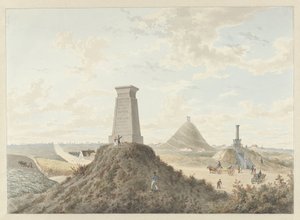 Monuments à Waterloo, 1815 - Anonymous