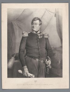 Muller. Général Major, Commandant en chef de Gorichem et des forteresses subordonnées - Anonymous