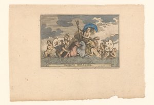 Neptune comme personnification de la Zélande - Anonymous