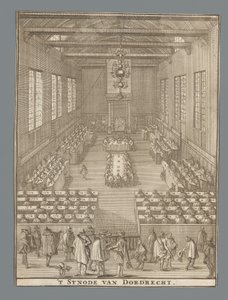 Ouverture du synode de Dordrecht, 1618