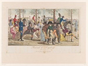 Défilé à Longchamp (Promenade de Longchamp An. X - 1802)