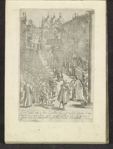 Défilé sur la place Saint-Marc à Venise - Anonymous