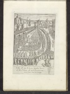 Défilé sur la Piazzetta à Venise - Anonymous