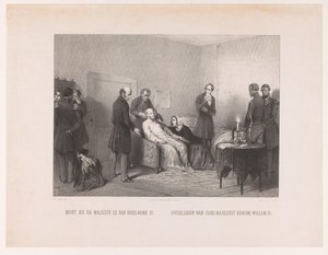 Mort du roi Guillaume II - Anonymous