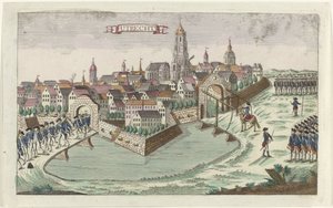 Les Patriotes quittent Utrecht, 1787 - Anonymous