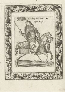 Cavalier perse - Anonymous