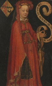 Portrait de Lysbeth van Duvenvoorde - Anonymous