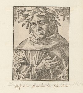 Portrait de Baptista Mantuanus - Anonymous