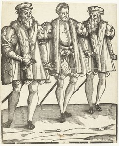 Portrait de Gaspard, François et Odet de Coligny - Anonymous