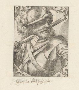 Portrait de Georg von Frundsberg - Anonymous