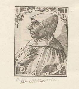 Portrait de Girolamo Savonarola - Anonymous