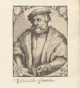 Portrait de Hernán Cortés - Anonymous