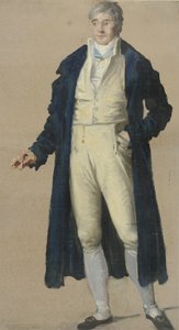 Portrait du Comte de Tocqueville, en pied - Anonymous