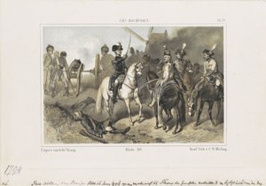 Le prince Guillaume à la bataille de Fleurus, 1794 - Anonymous